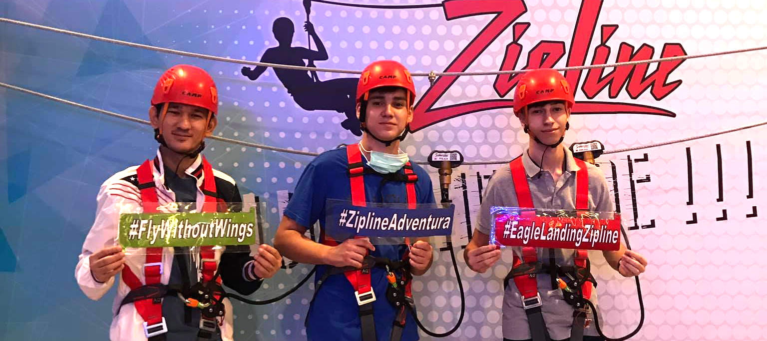 Tirolesa Eagle Landing