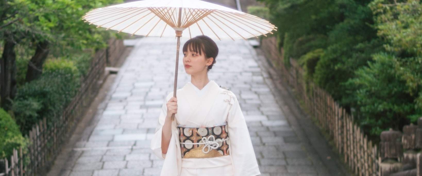 Wide variety of kimonos