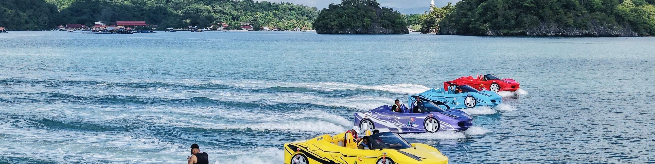 Tour privé en Jetcar au coucher du soleil à Langkawi 