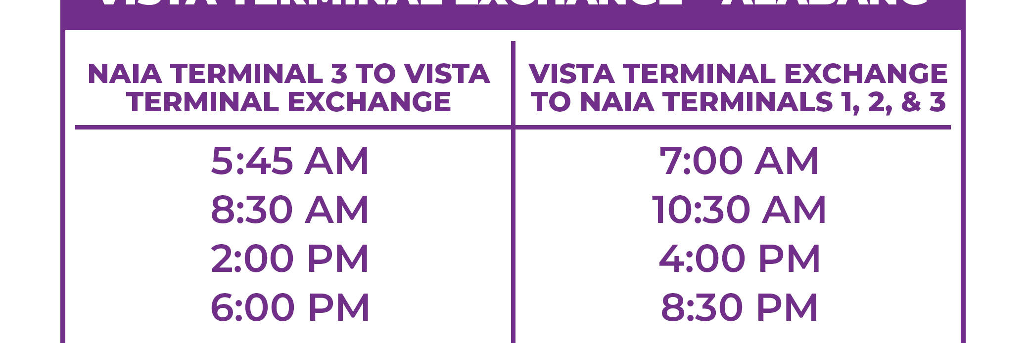 Transferts en navette premium à l'aéroport international Ninoy Aquino (NAIA) pour Manille