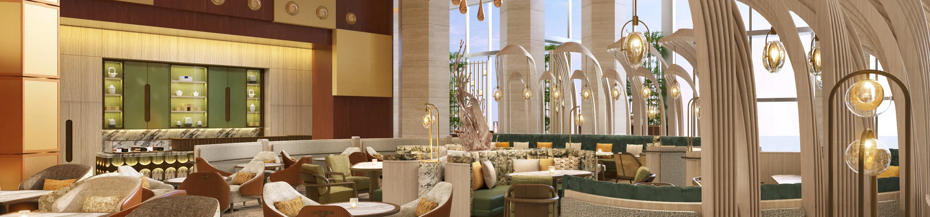 澳门君悦酒店｜大堂酒廊 Lobby Lounge｜下午茶套餐