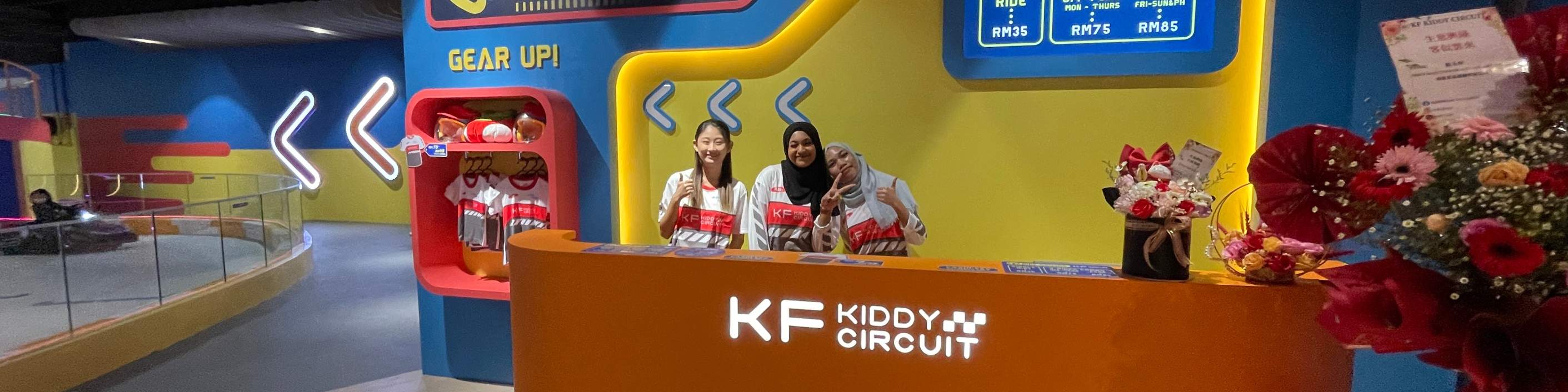 KF Kiddy Circuit au MyTOWN Shopping Centre, Kuala Lumpur