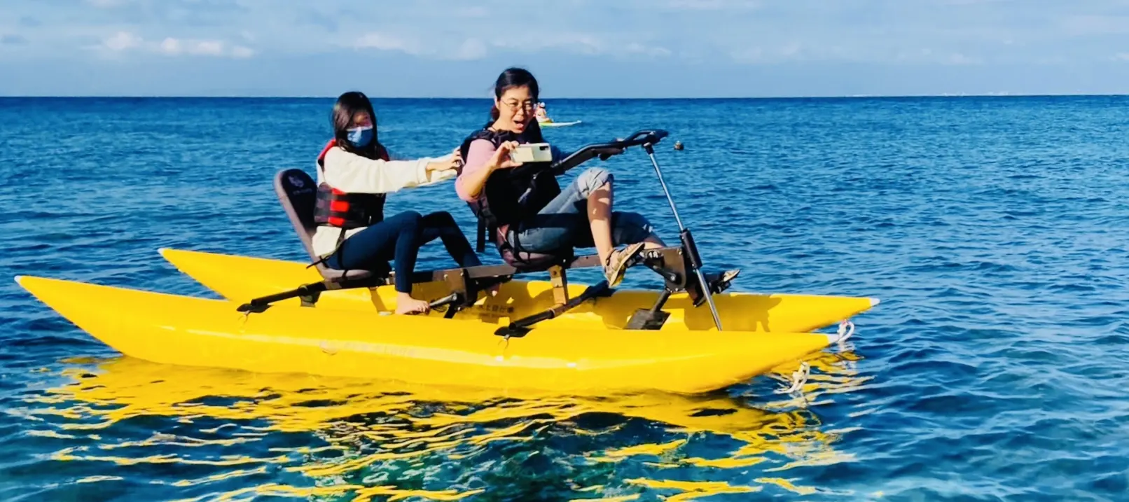 小琉球水上自行车体验