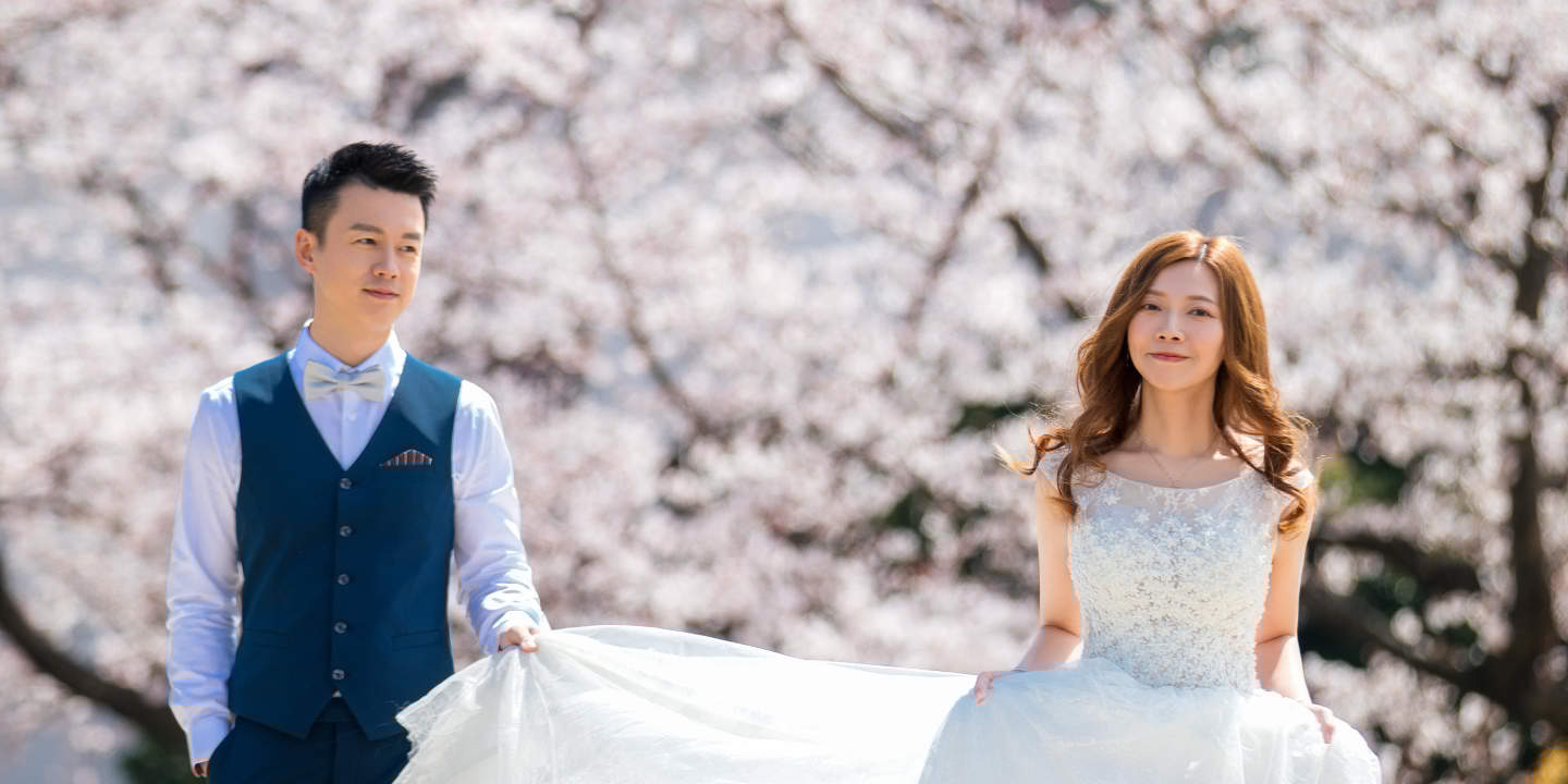 Kamakura & Yokohama Wedding Photoshoot with Pro Styling