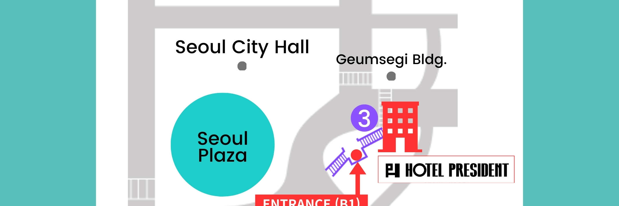 The HANOI Foot and Body SPA City Hall Hotel President di Seoul