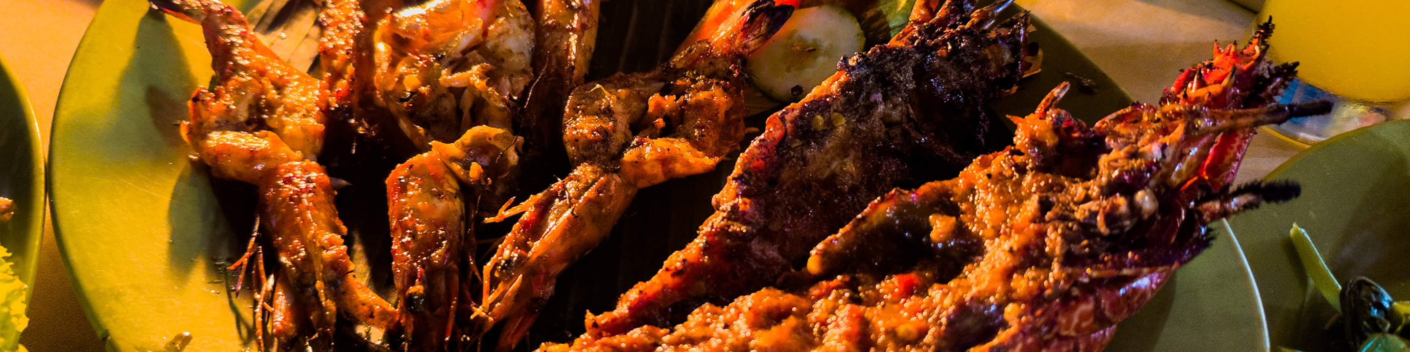 ужин на пляже Джимбаран