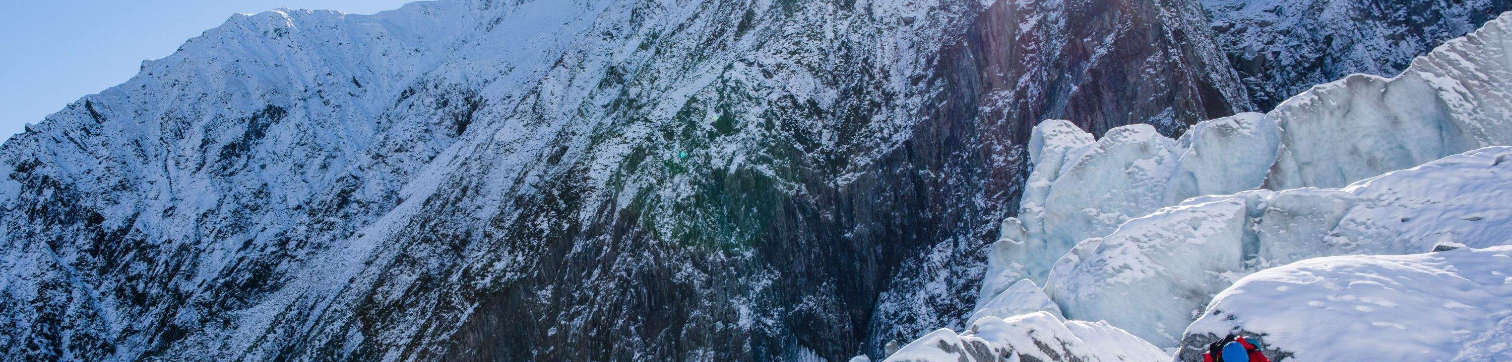 フランツヨーゼフ氷河 ヘリハイキング