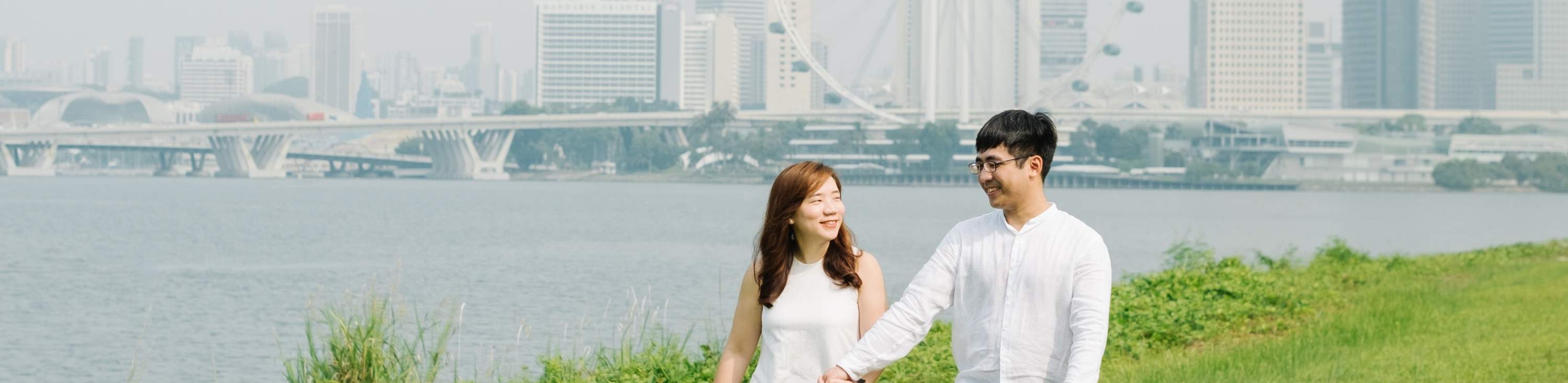 chụp ảnh cặp đôi singapore