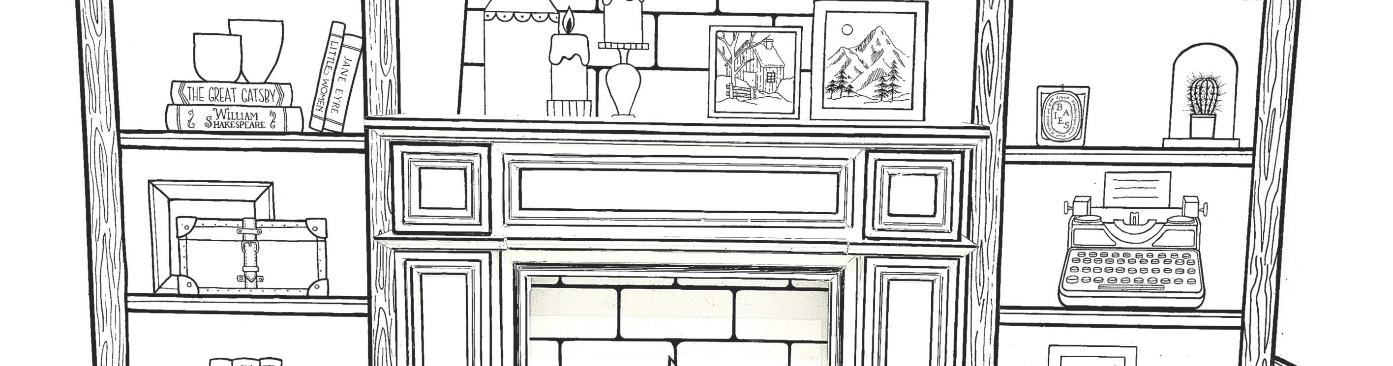 新加坡单色咖啡馆