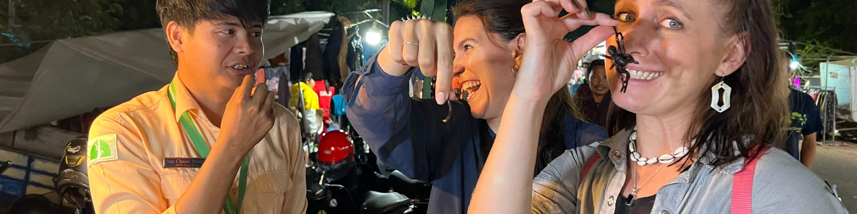 Siem Reap Lokale Street Food-Erfahrung mit dem Tuk-Tuk