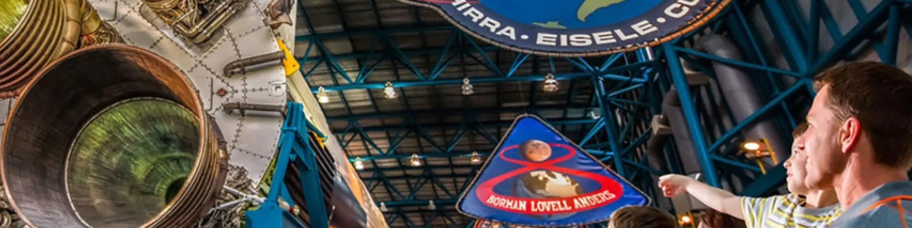 See real-life space shuttles up close at the Kennedy Space Center Visitor Complex
