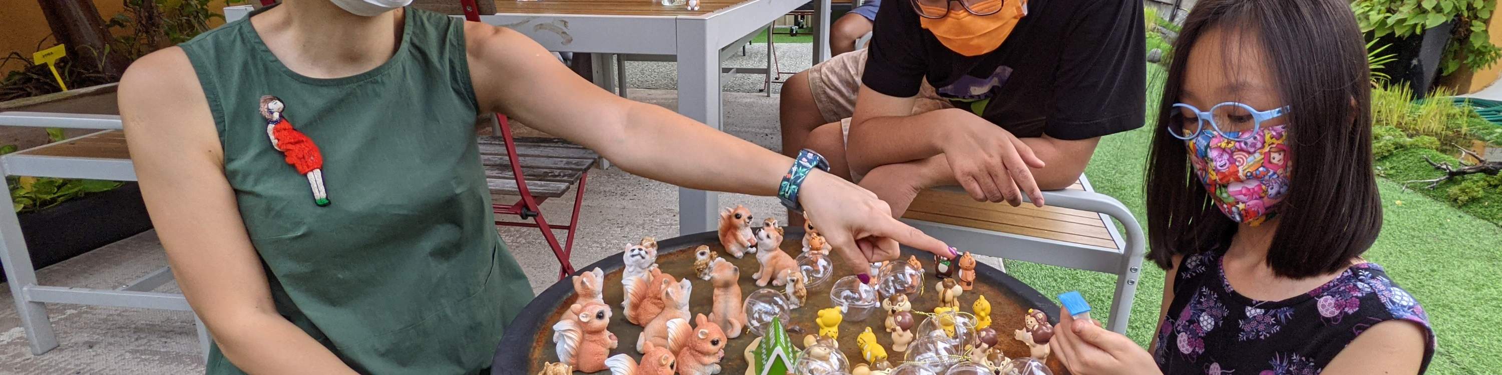 在The Sundowner參加大型生態瓶工作坊