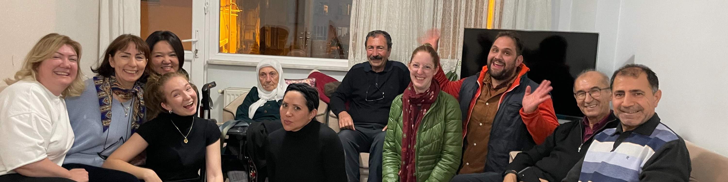 Authentisches türkisches Abendessen bei einer einheimischen Familie