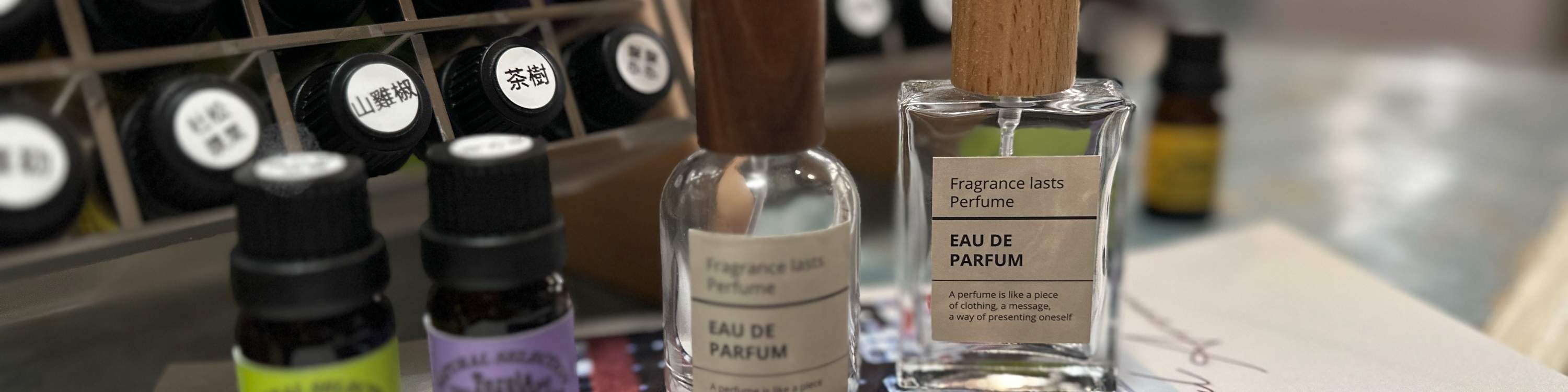 เขิ่นติง | น้ำหอมกลิ่นอโรมาดีไซน์พิเศษ | เวิร์คช็อปทำมือ | ของฝาก DIY