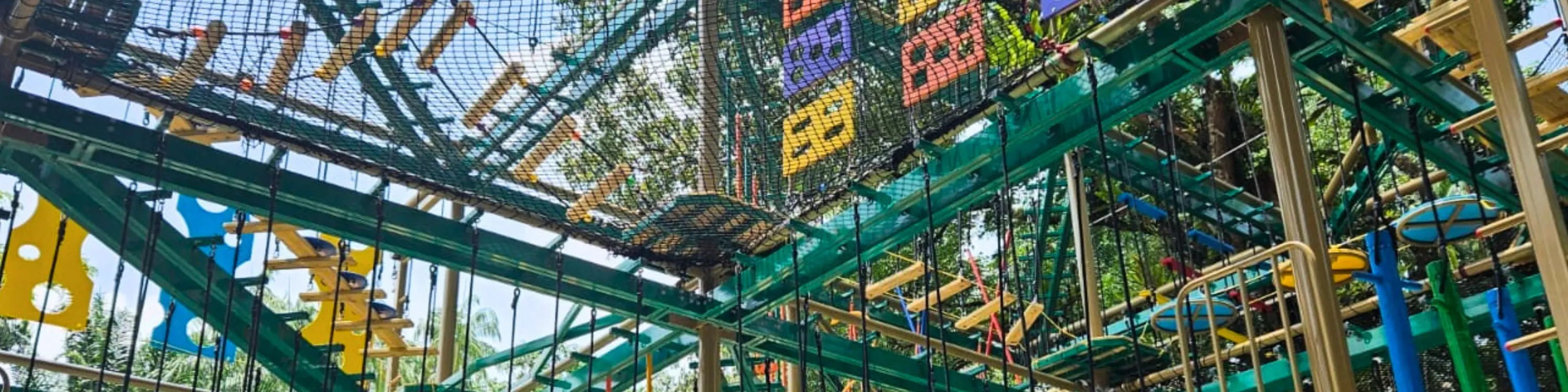 Houbii Spot Rope Course At Zoo