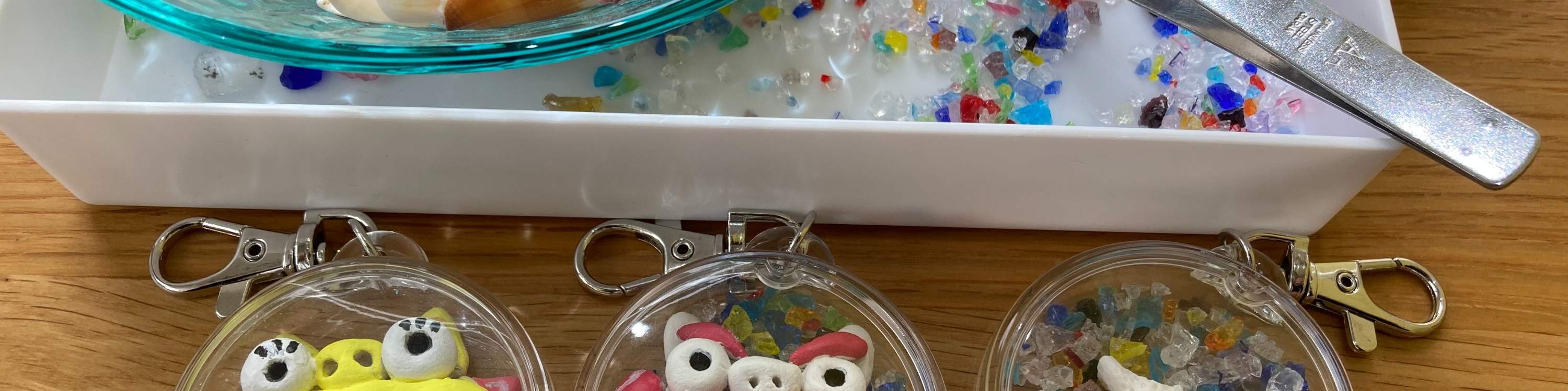 Creiamo una piccola Okinawa! Realizzazione di graziosi portachiavi