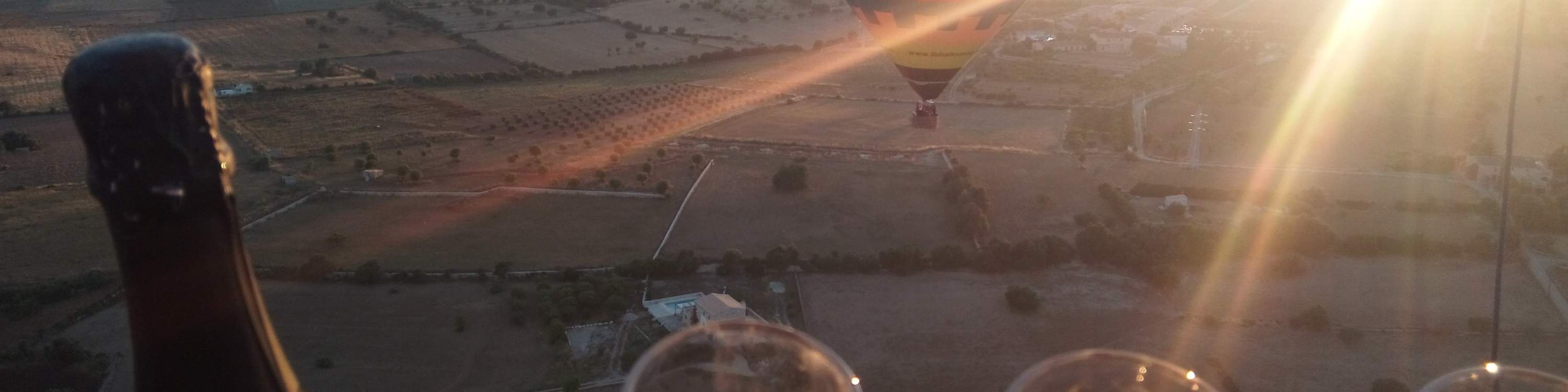 Hot air Balloon Mallorca Sunset