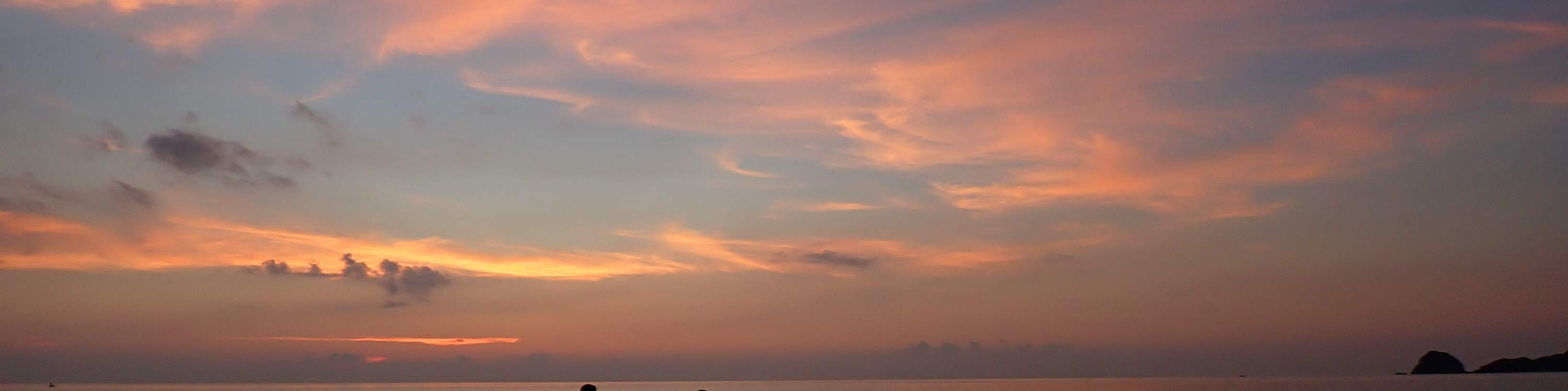 夕阳独木舟/茜色天空