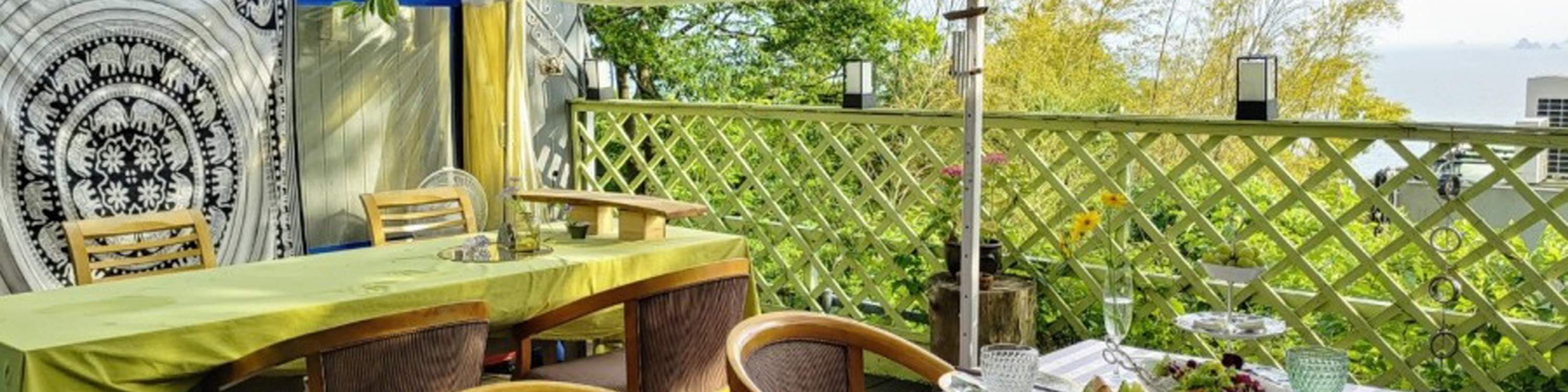 Dapur dengan Pemandangan Laut Haeundae untuk opsi khusus