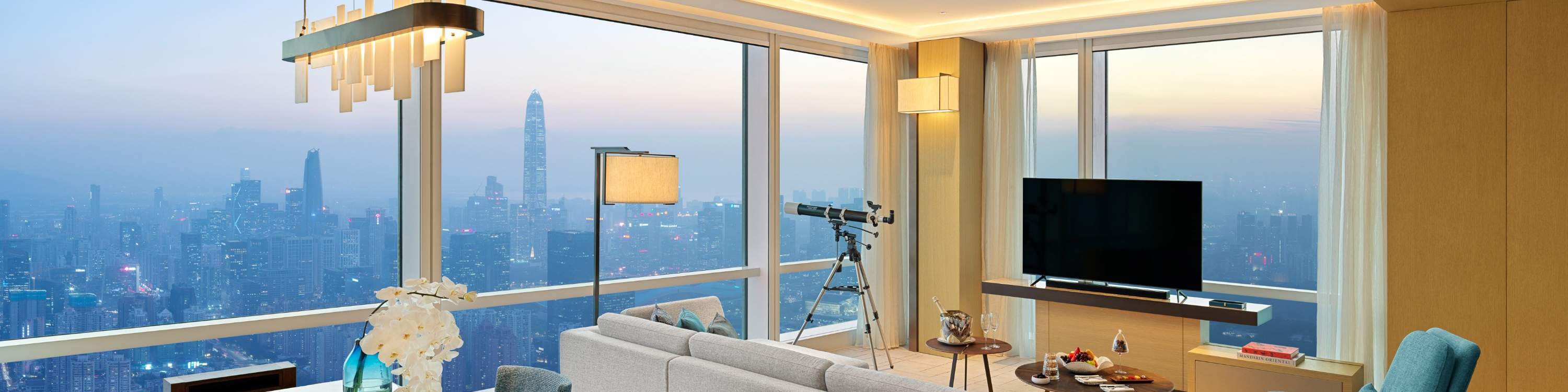 Executive Panoramic Suite Living Room