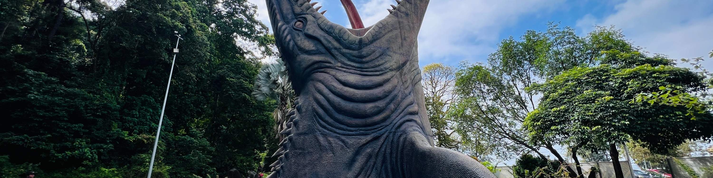 Begegnen Sie dem Dinosaurier