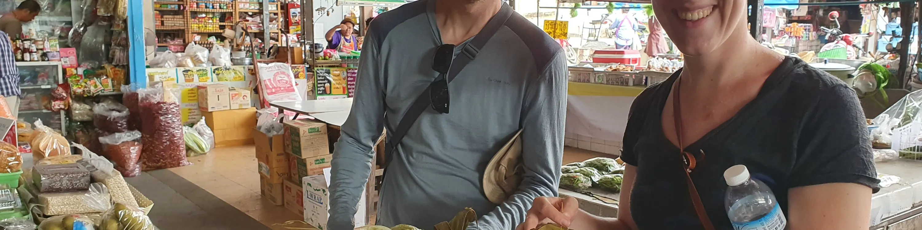 参观当地市场