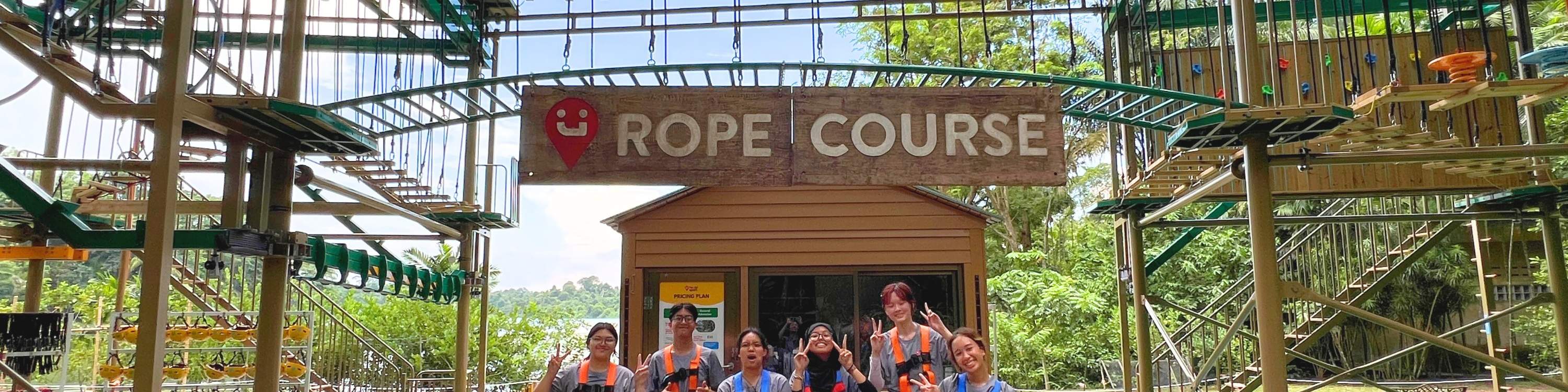 Houbii Spot Rope Course At Zoo