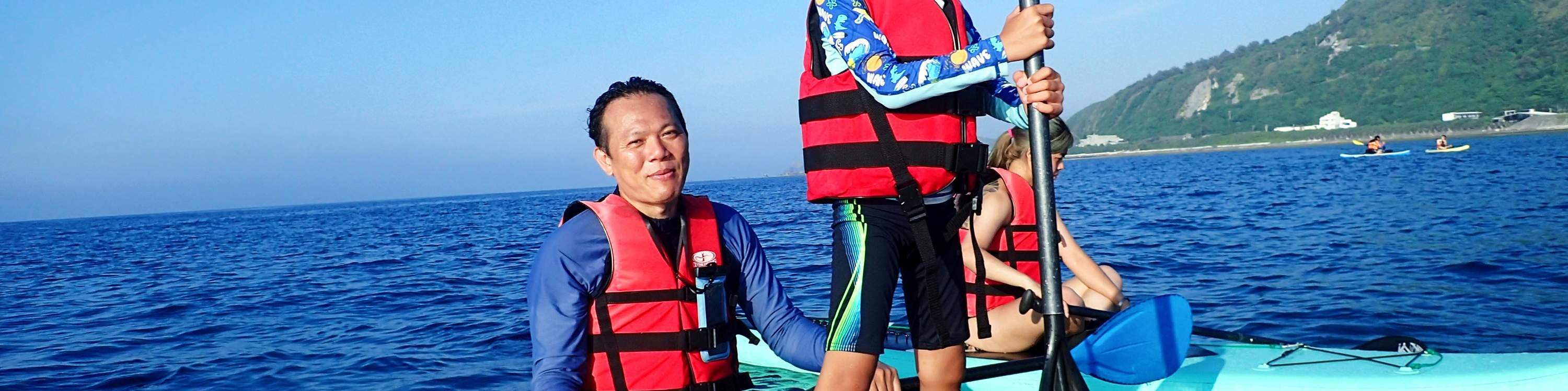 Taitung｜Esperienza SUP in mare a Green Island e avventura in canoa in un luogo segreto: un'esperienza 2 in 1