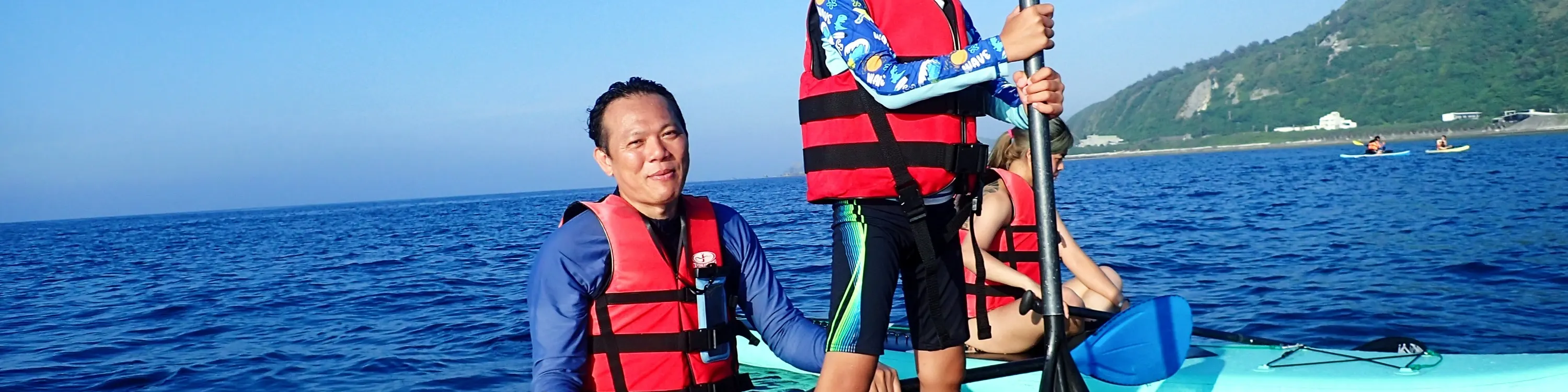 台东｜绿岛SUP海上体验・独木舟秘境二合一