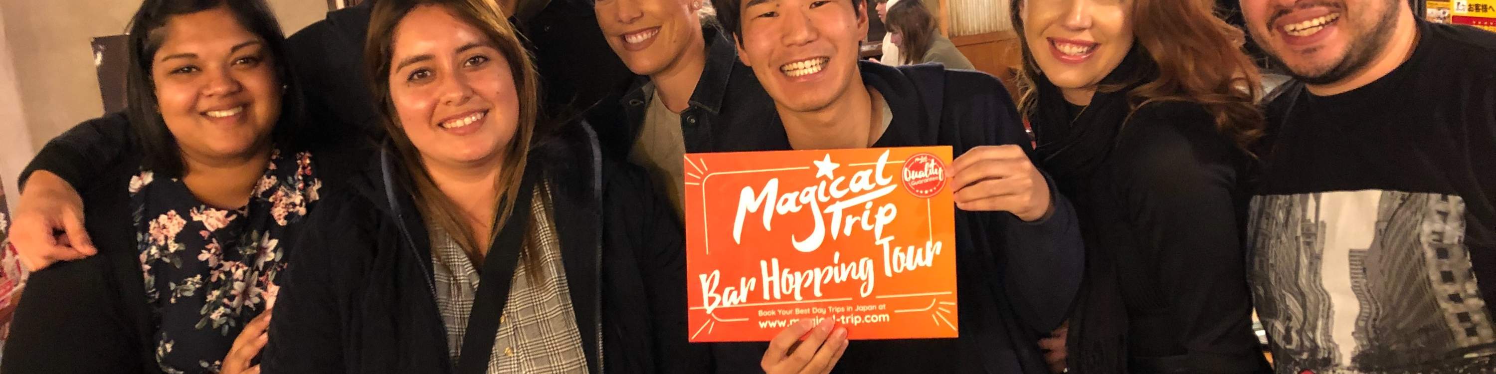 Tour nocturno de bares en Shinjuku, Tokio