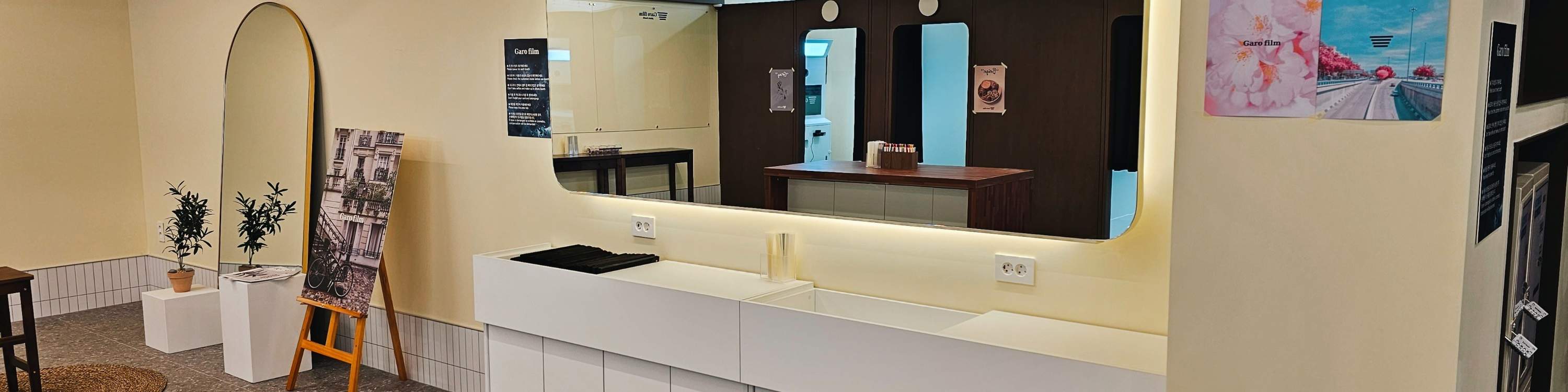 セルフ写真撮影