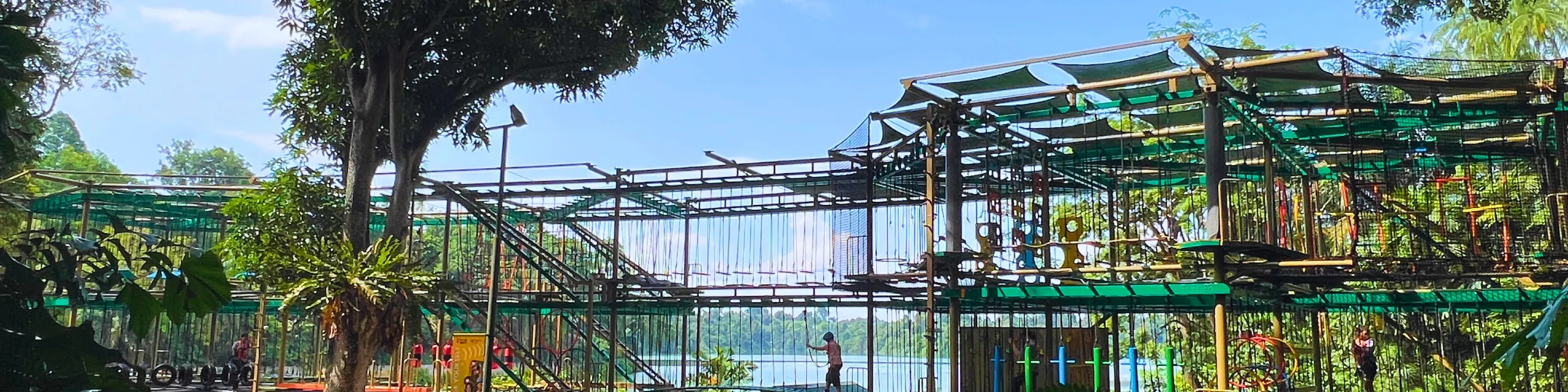 Houbii Spot Rope Course At Zoo