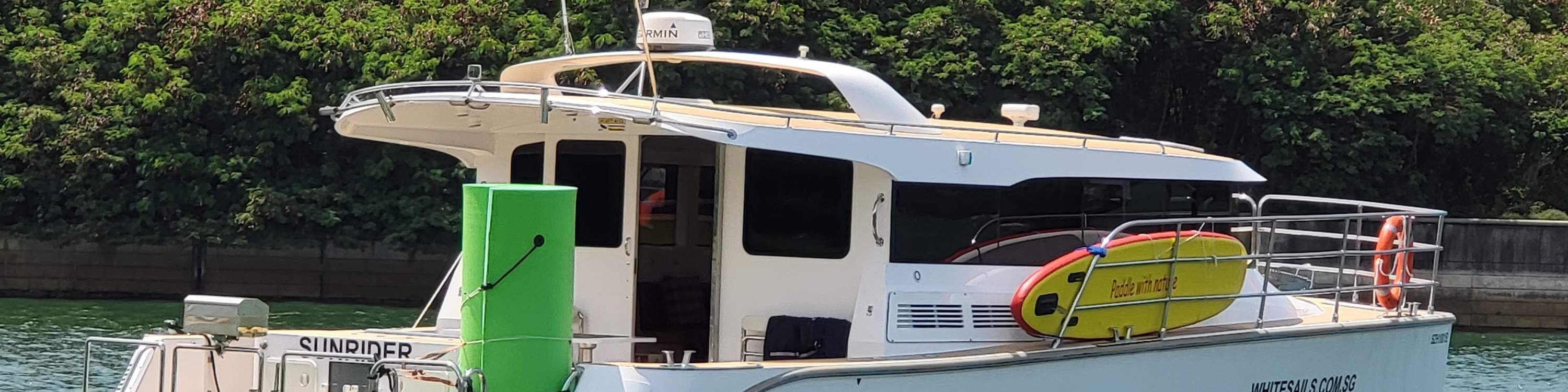 Singapur Privater Yachtcharter von White Sails