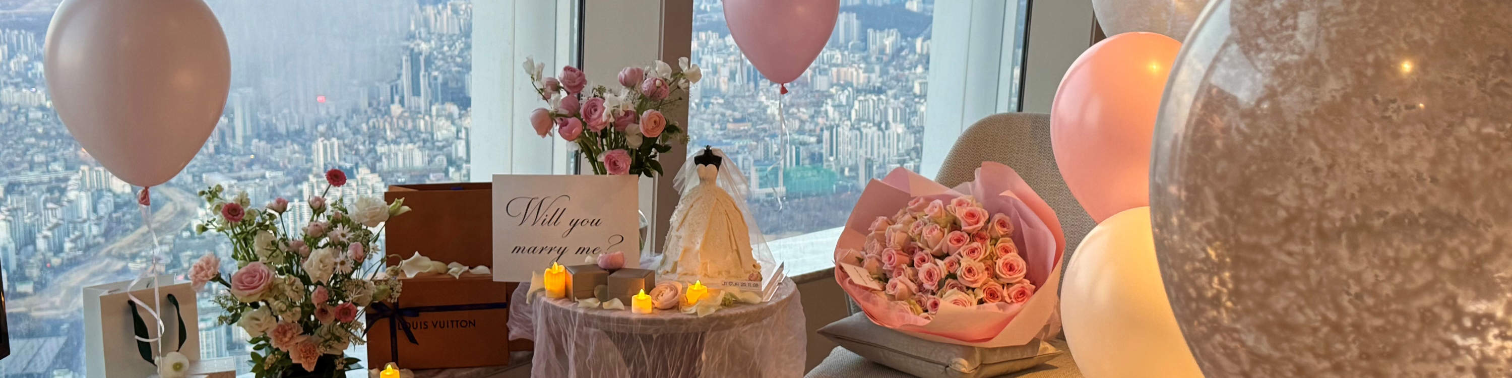 Romantic K-Drama Style Flower Room Decoration | Seoul