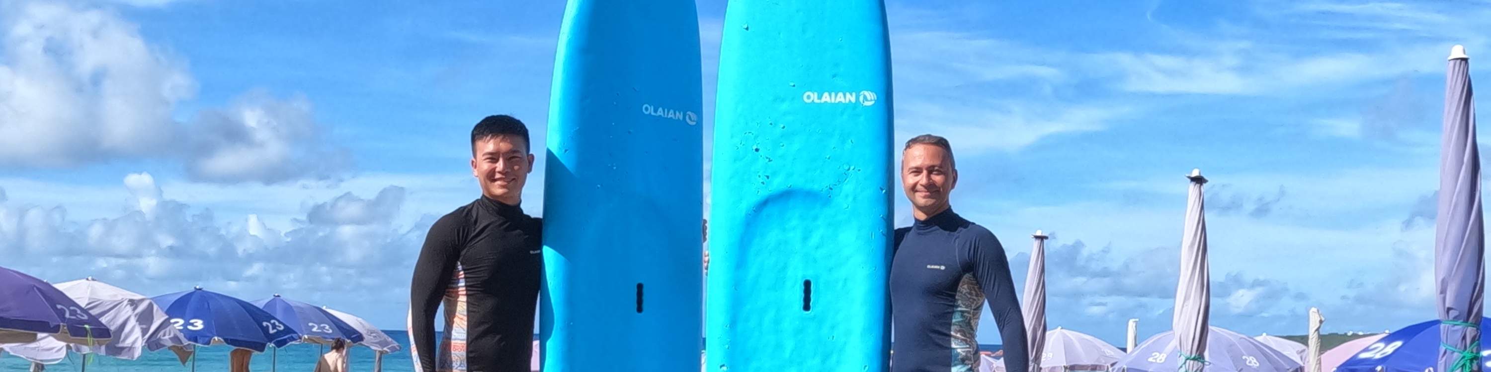 Kenting Summer Wave Surfing: On-Shore Group Photo