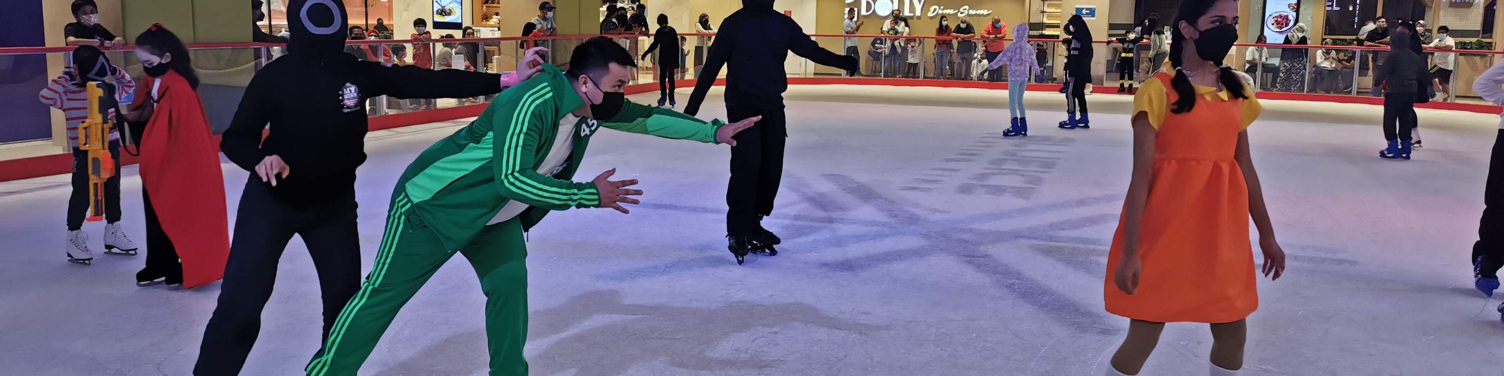 Ice Skating Experience with Blue Ice Skating Rink in Kuala Lumpur