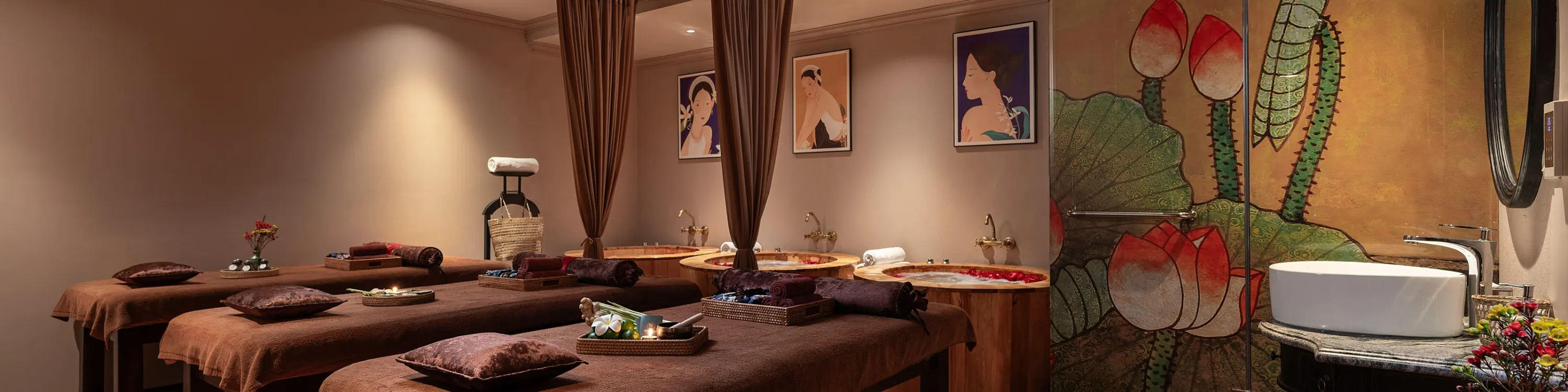 Serene Spa 的按摩床