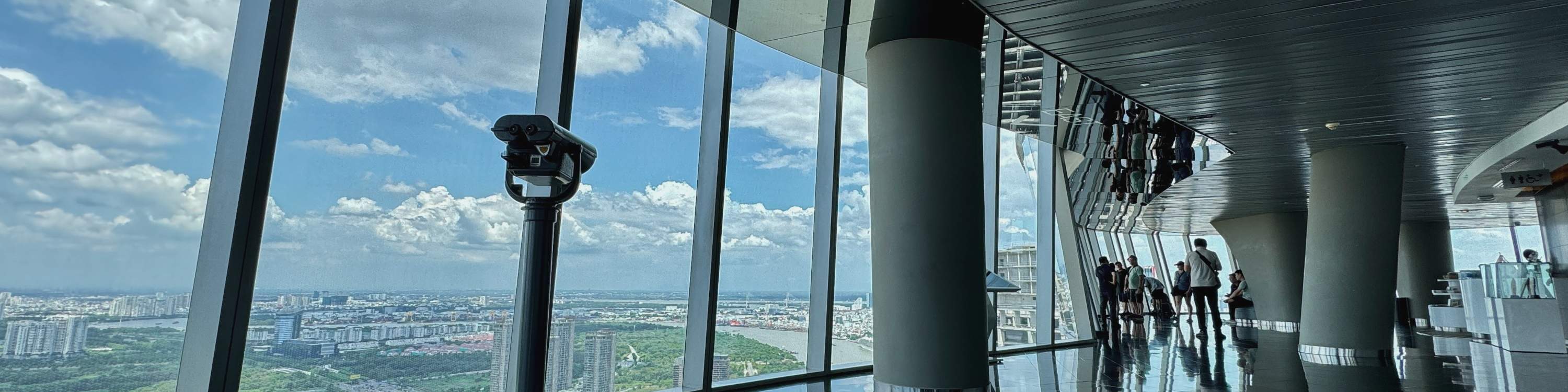 サイゴンスカイデッキ 入場チケット（ホーチミン / ビテクスコフィナンシャルタワー内）