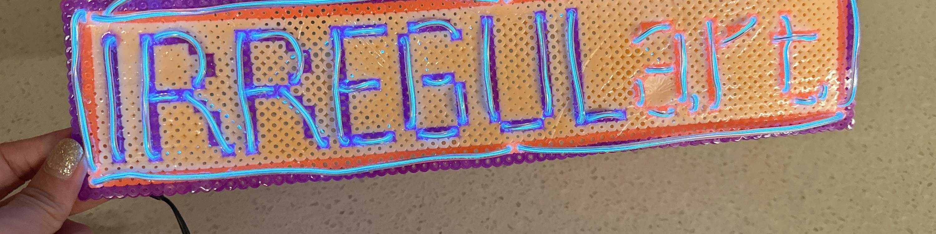 IRREGULARt-Tsim Sha Tsui – Мастер-класс по неоновому искусству холодного света