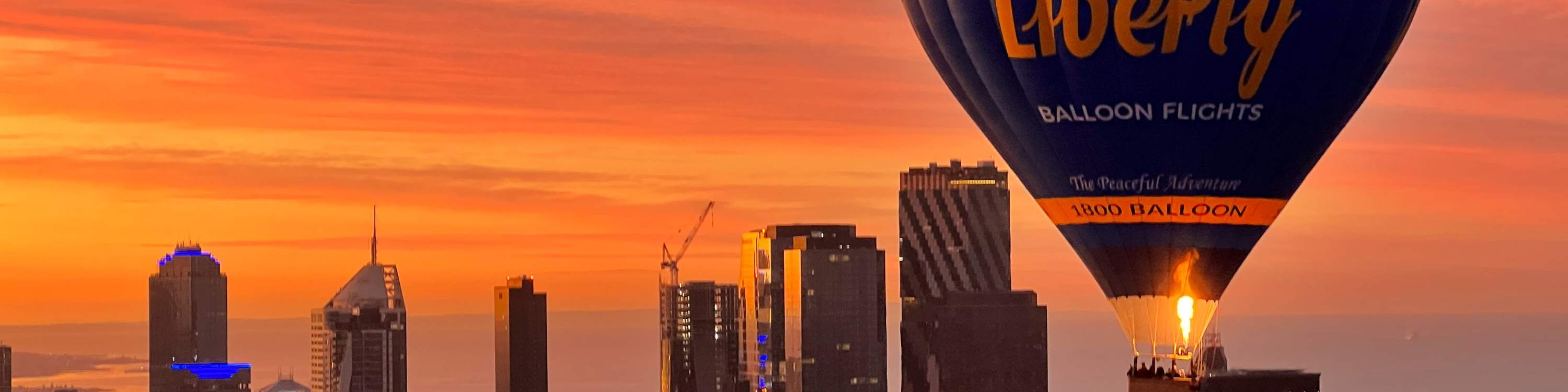 墨尔本热气球飞行体验