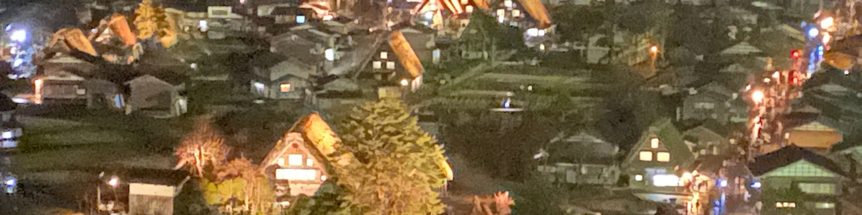 坐下来前往白川乡！