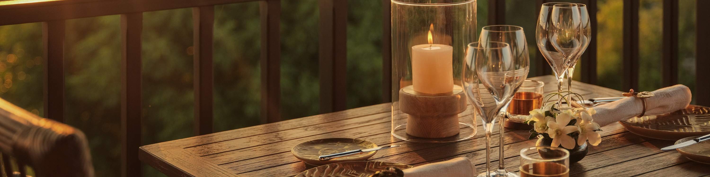 ужин с видом