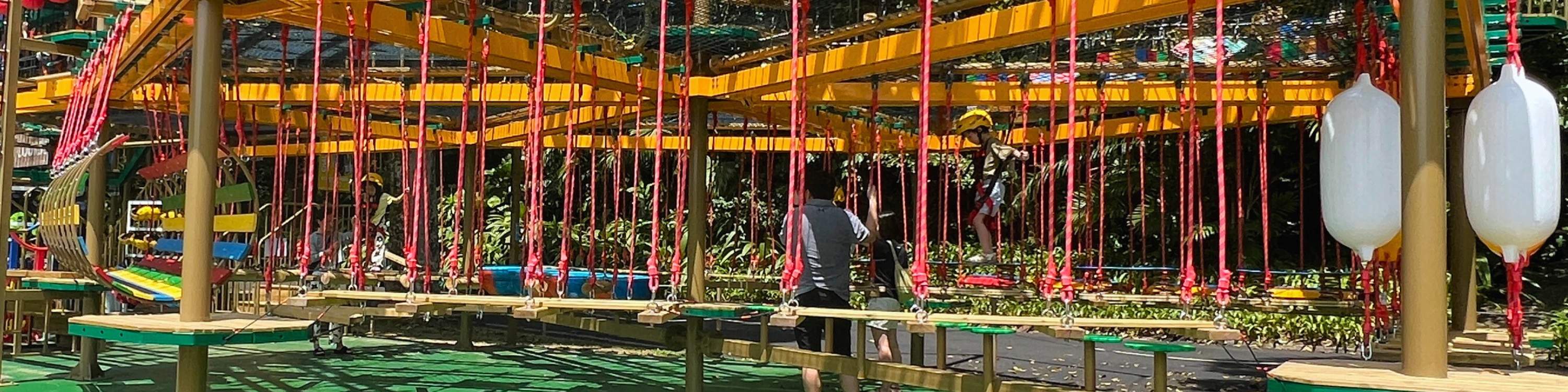 Houbii Spot Rope Course At Zoo