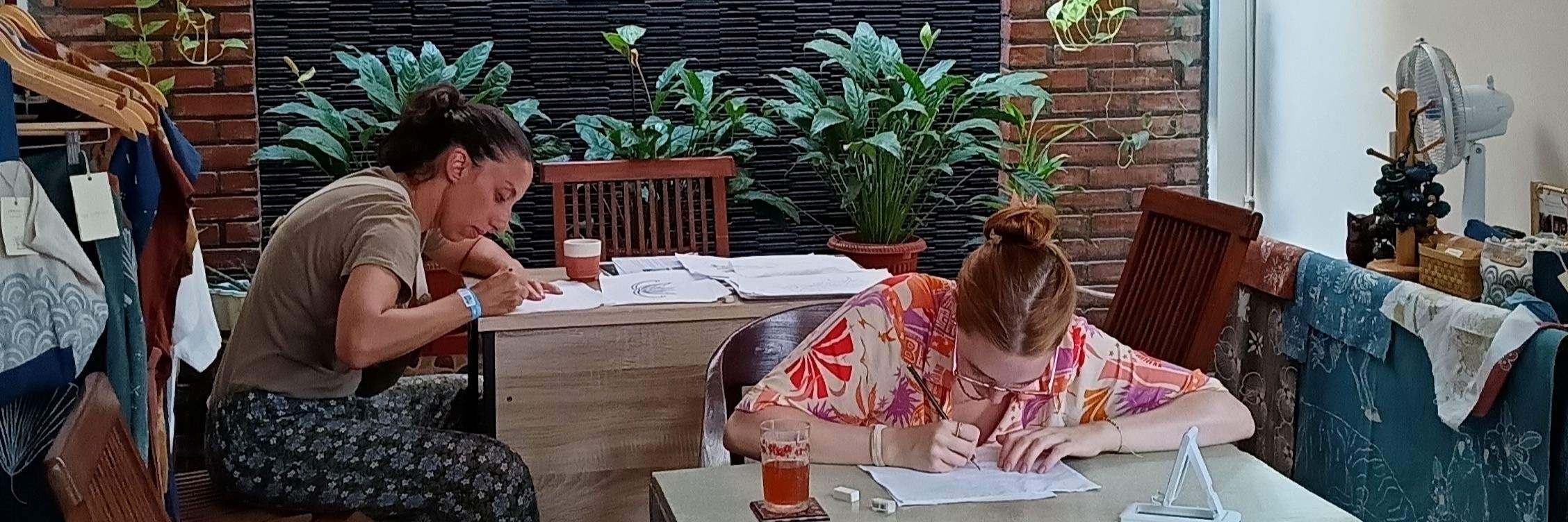 족자카르타 현대 바틱 워크숍 & 천연 염색 체험