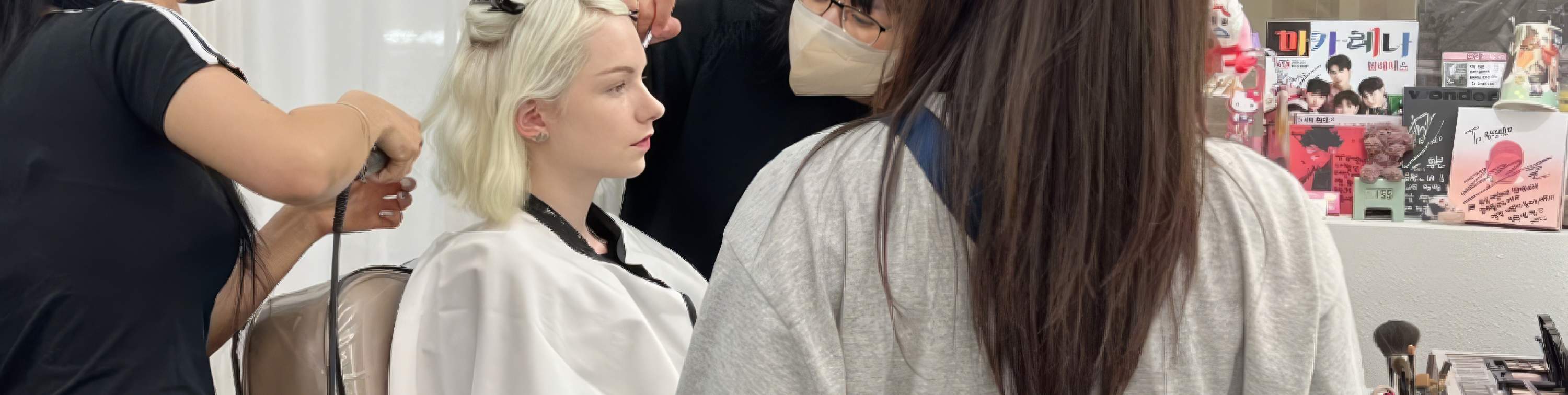 江南（カンナム）でプロのヘアメイクサービス