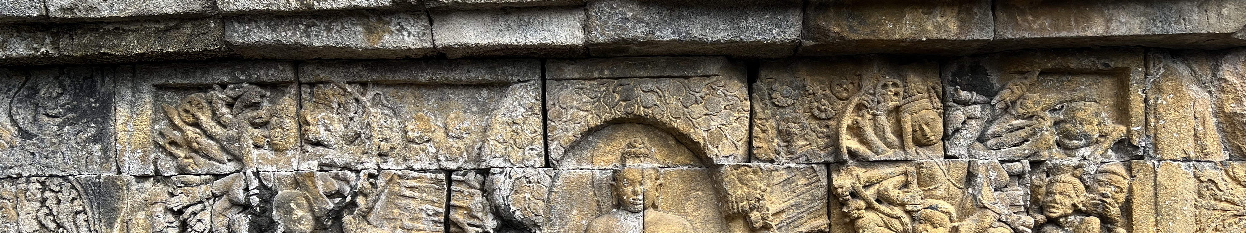 Lever du soleil à Punthuk Setumbu, temple de Borobudur, avec une excursion en jeep au Mont Merapi
