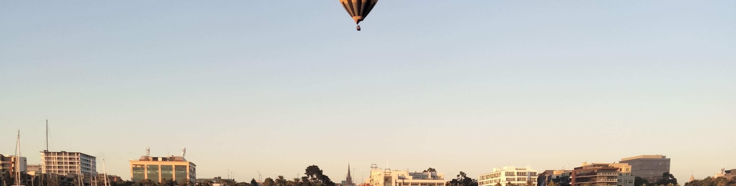 Heißluftballonfahrt Melbourne Geelong