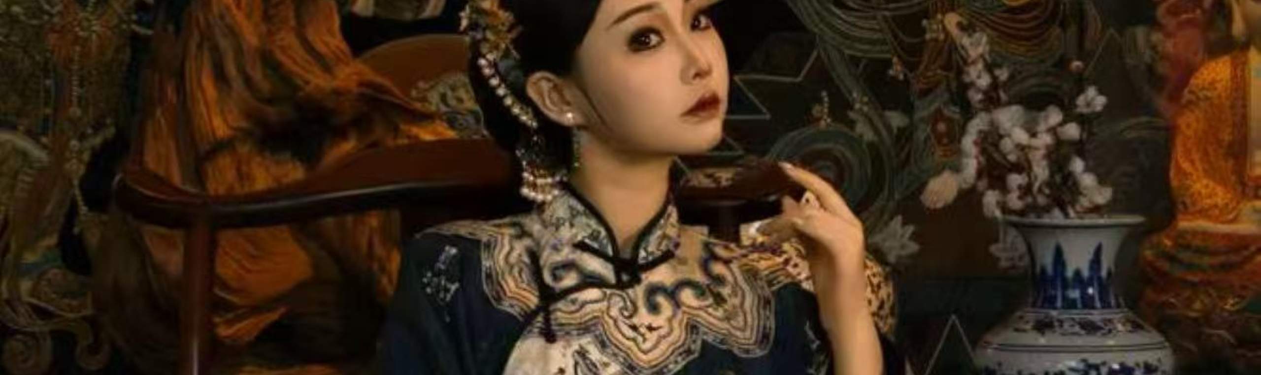 Con abiti e trucco impeccabili come pennello e un profondo background culturale come inchiostro, delinea finemente il tuo sogno di stile antico.