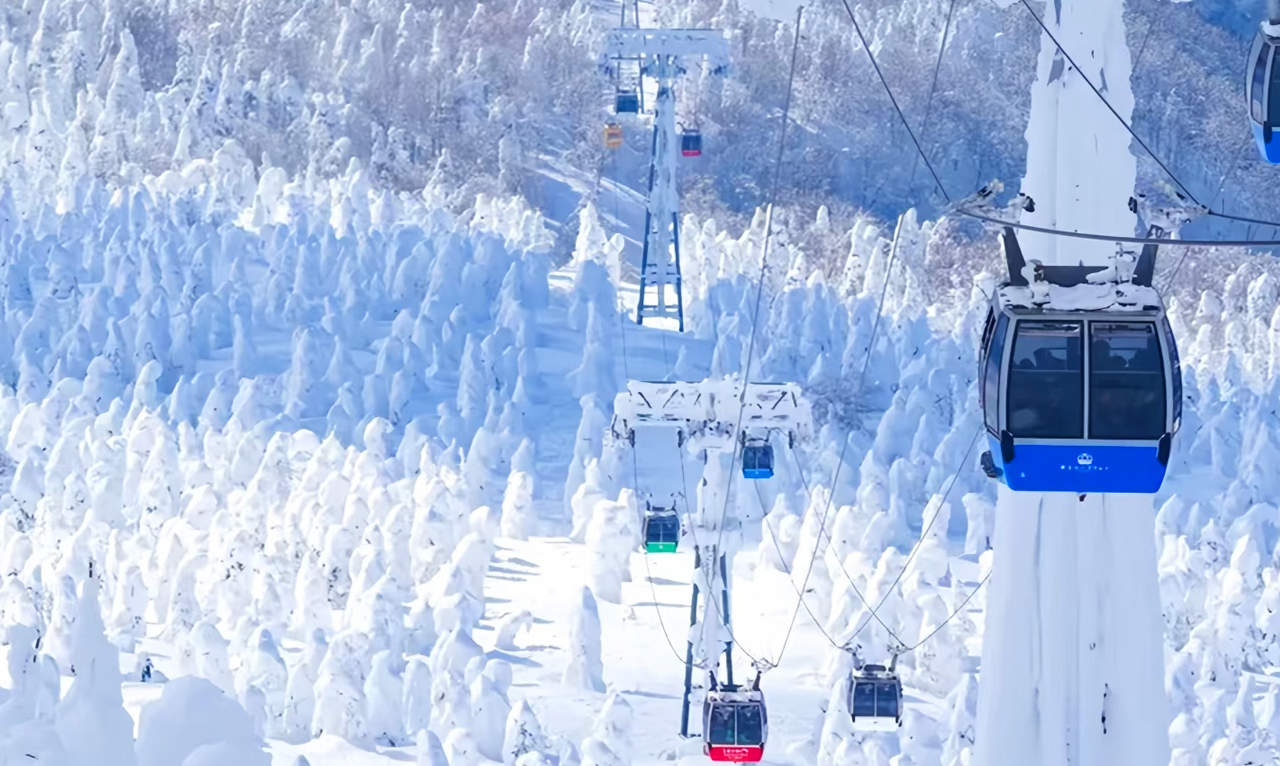 JIN RO【高純度】希少【最強魔除け】雪景色 台座付 東北の冬景色｜銀座温泉、蔵王樹氷、キツネ村、鬼平江戸処2日間ツアー