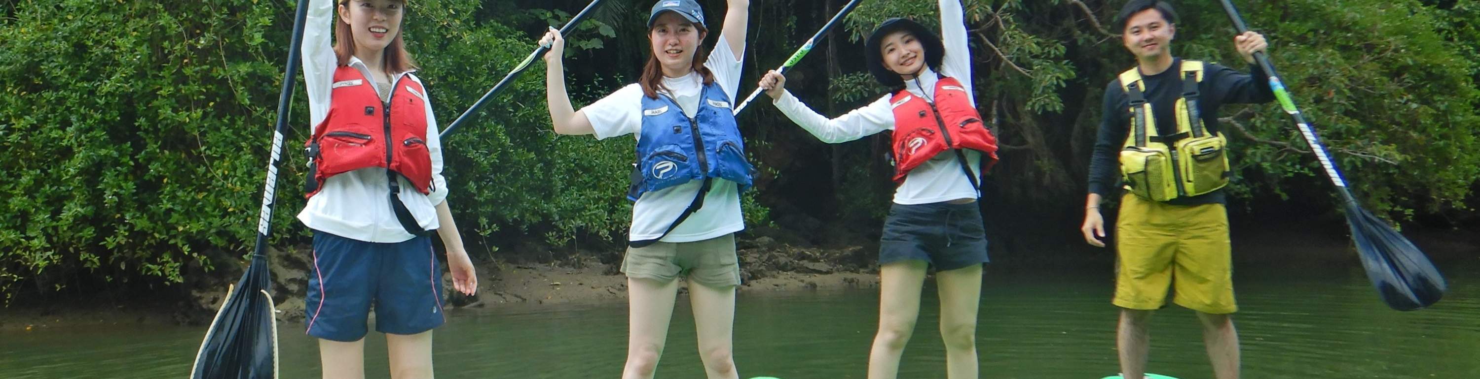 Chèo SUP Ngắm Rừng Ngập Mặn Tại Sông Hijya